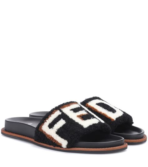 fendi damen schuhe sale|fendi shearling sandals.